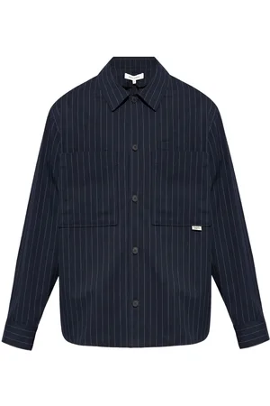 Maison Kitsuné Giacca-camicia gessata