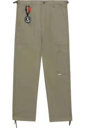 Izzue Pantaloni dritti con applicazione