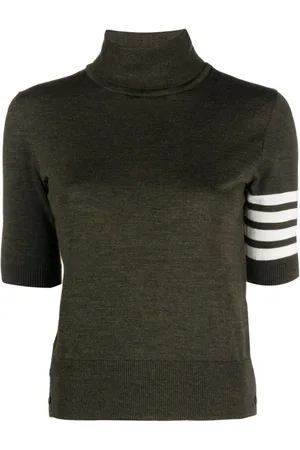 Thom Browne Top con dettaglio a 4 righe