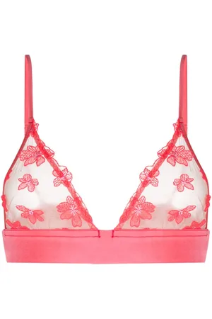 FLEUR DU MAL Bralette Petal con ricamo