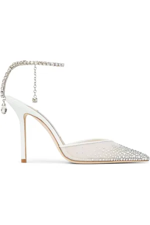 Jimmy Choo Pumps Saeda con cristalli 100mm