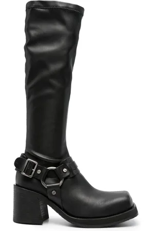 Acne Studios Stivali con punta quadrata 80mm