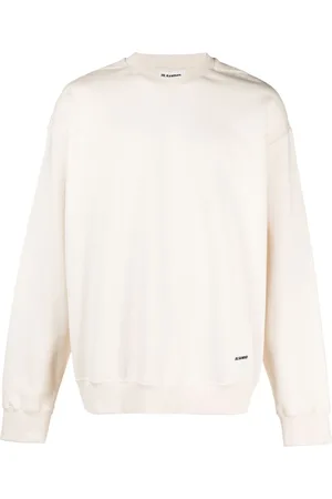 Jil Sander Felpa con applicazione logo