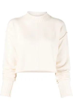 Sportmax Maglione crop a collo alto