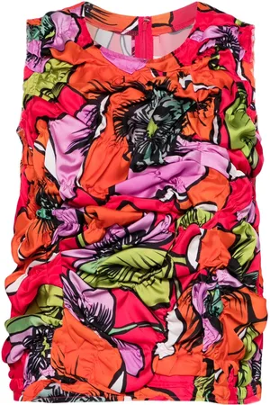 Comme des Garçons Canotta a fiori