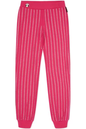 Philipp Plein Pantaloni sportivi con cristalli