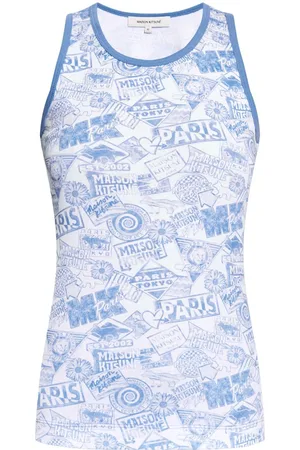 Maison Kitsuné Canotta Surf Collage