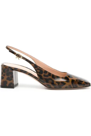 Gianvito Rossi Pumps Freeda con cinturino posteriore 55mm