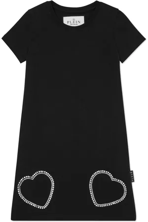 Philipp Plein Abito Heart con strass