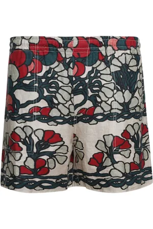BODE Shorts Garden Lattice