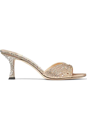 Jimmy Choo Sandali in raso Skye 70mm