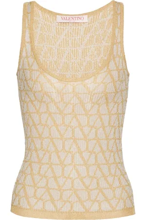 VALENTINO GARAVANI Canotta Toile Iconographe jacquard
