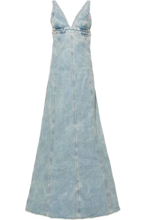 haikure Abito Dolly denim lungo