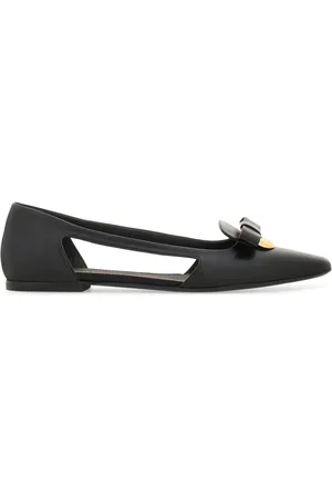 Salvatore Ferragamo Ballerine Drop Bow