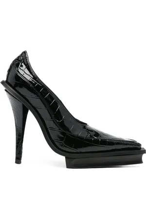 Kennel & Schmenger Pumps Asena con effetto coccodrillo 140mm