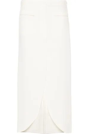 Courrèges Gonna Ellipse lunga sartoriale