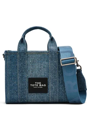 Marc Jacobs Borsa tote The Small Crystal Denim