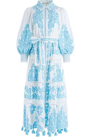 ALICE+OLIVIA Chemisier Shira con ricamo