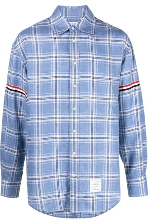Thom Browne Camicia a quadri RWB