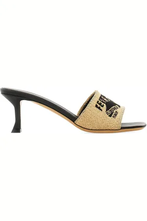 Salvatore Ferragamo Mules effetto jacquard 55mm