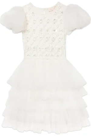 Tutu Du Monde Abito Floral Lattice in tulle