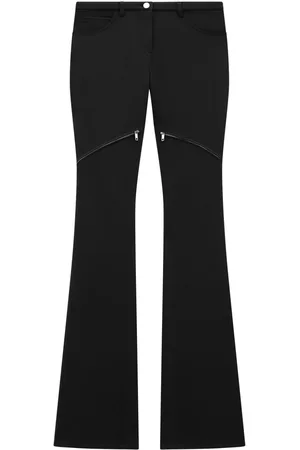 Courrèges Pantaloni Ellipse a vita bassa
