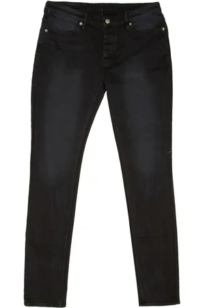KSUBI Jeans skinny Van Winkle Ghosted con vita media 1999