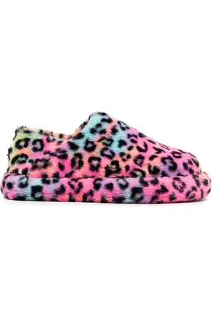 Natasha Zinko Sandali slides leopardati