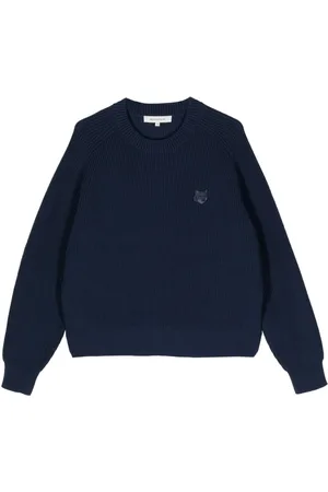 Maison Kitsuné Maglione con applicazione Fox Head