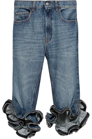 COPERNI Jeans crop a vita media