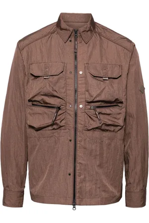Spoonyard Giacca-camicia con effetto stropicciato