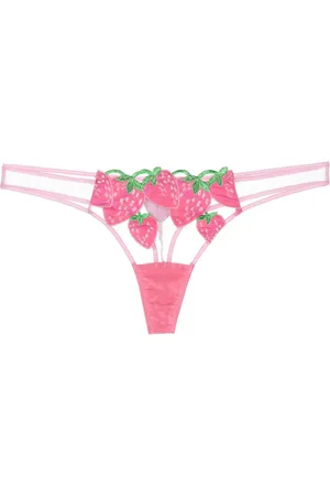 FLEUR DU MAL Tanga Wild Strawberry