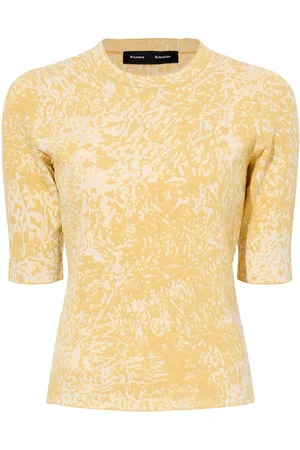 Proenza Schouler Top Greta con motivo jacquard