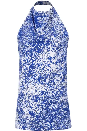 Proenza Schouler Top Theda con stampa astratta