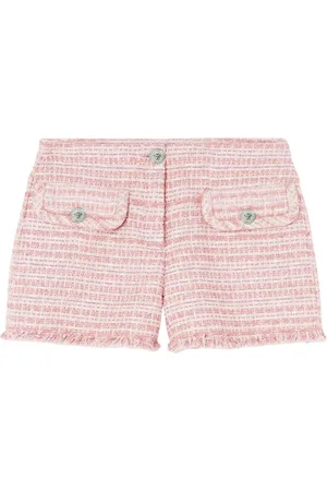 VERSACE Shorts in tweed