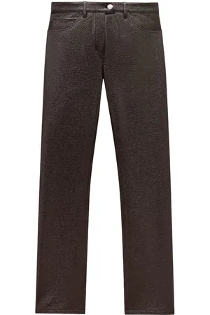 Courrèges Pantaloni dritti in vinile