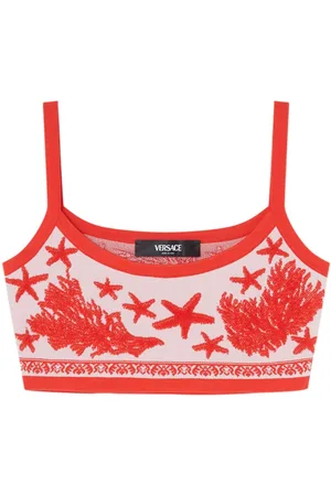 VERSACE Top Barocco Sea corto
