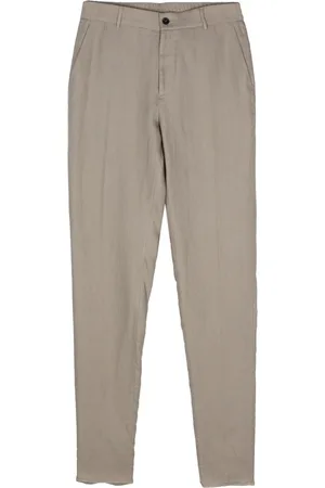 PESERICO SIGN Pantaloni affusolati in lino