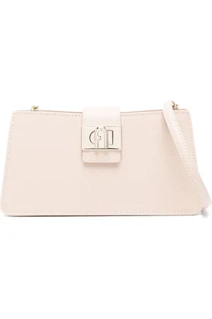 Furla Borsa a tracolla con placca logo