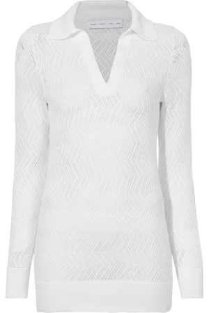 Proenza Schouler Maglione Agnes con motivo a zigzag