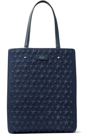 Jimmy Choo Borsa tote Lenny M-M denim