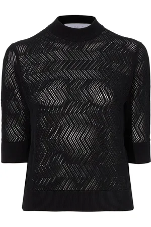 Proenza Schouler Maglione Nicola con motivo a zigzag