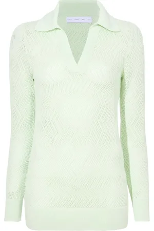 Proenza Schouler Maglione Agnes con motivo a zigzag