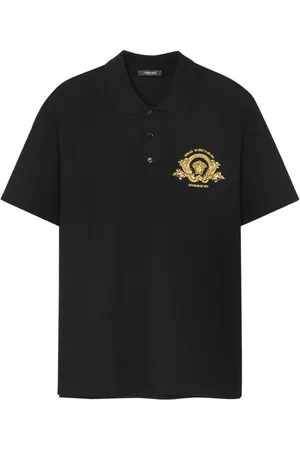 VERSACE Polo Coupe Blason con ricamo