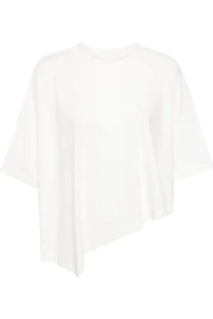 SYSTEM T-shirt asimmetrica