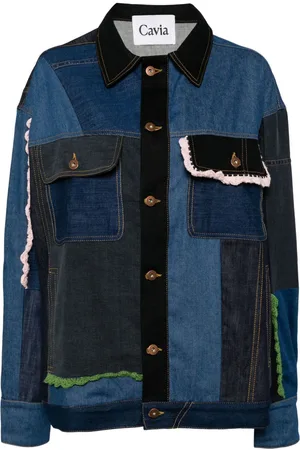 Cavia Giacca con design patchwork