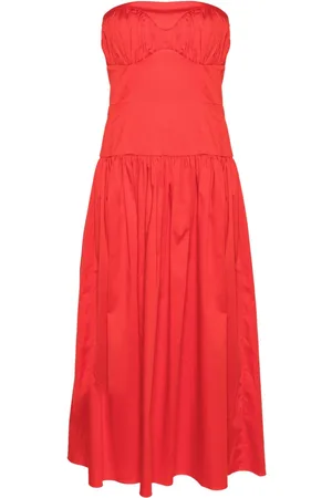 TOVE Abito midi Lauryn senza spalline