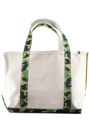 SAINT MXXXXXX Borsa tote con stampa camouflage x BAPE