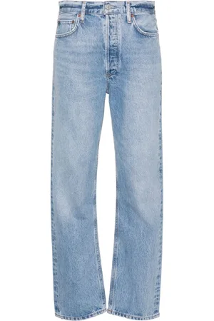 AGOLDE Jeans dritti a vita alta