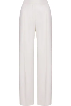 Oscar de la Renta Pantaloni con pieghe